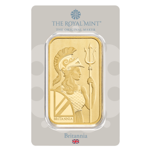 100 Gram Britannia Minted Gold Bar (In Assay) 100 Gram Britannia Minted Gold Bar (In Assay)