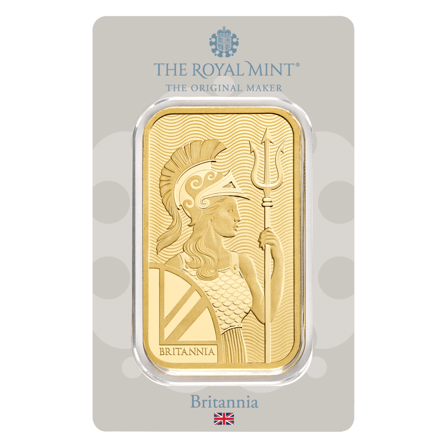 100 Gram Britannia Minted Gold Bar (In Assay)