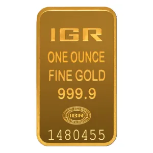 1 oz Gold Bar - Random Brand Secondary Market .9999 1 oz Gold Bar - Random Brand Secondary Market .9999