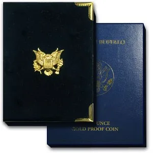 2007-W 1 oz Proof Gold Buffalo Coin (W/Box & COA) 1 oz United States Proof Gold Buffalo Coin 2007 - .9999 Fine Gold - US Mint Proof Close Box.