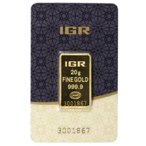 20 Gram Gold Bar - Random Branded Names 20 Gram Gold Bar - Random Branded Names