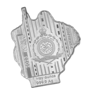 PAMP Suisse Burton Morris Gorilla Shaped 1 oz Colorized Silver Coin PAMP Suisse Burton Morris Gorilla Shaped 1 oz Colorized Silver Coin