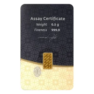 1/2 gram Gold Bar - (IGR) Istanbul Gold Refinery (New with Assay) 1/2 gram Gold Bar - (IGR) Istanbul Gold Refinery (New with Assay)