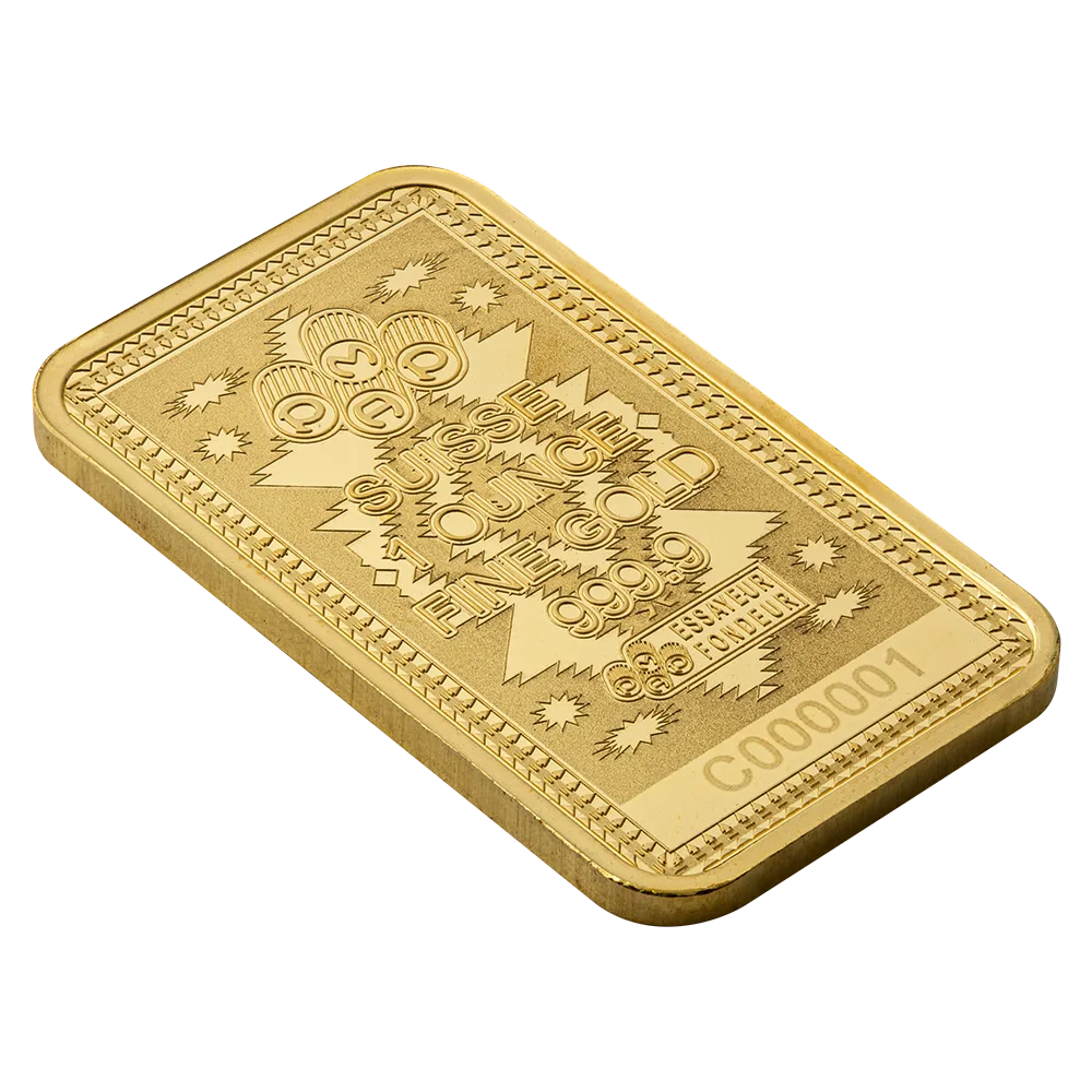 1 oz PAMP Suisse Reflections of America Yellowstone Cowboy (In Assay) - Image 3